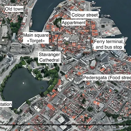 Ultra-central And Quiet, With Balcony Διαμέρισμα Στάβανγκερ